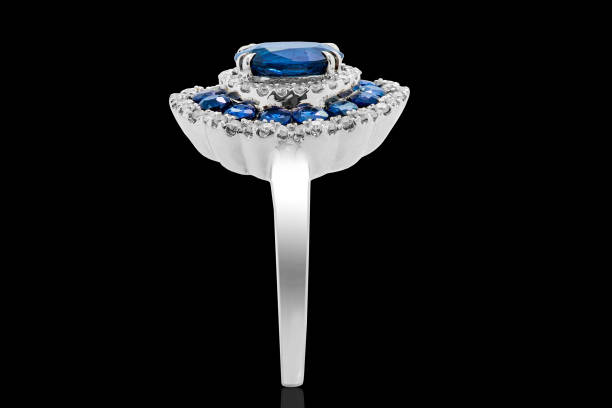istock sapphire engagement ring, jewelry with blue diamond and gemstones diamonds 1432703465