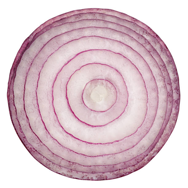 istock red onion isolated on white background, clipping path, full depth of field 1432706194