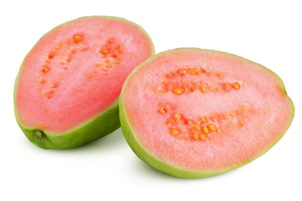 istock guava isolated on white background, clipping path, full depth of field 1432706230
