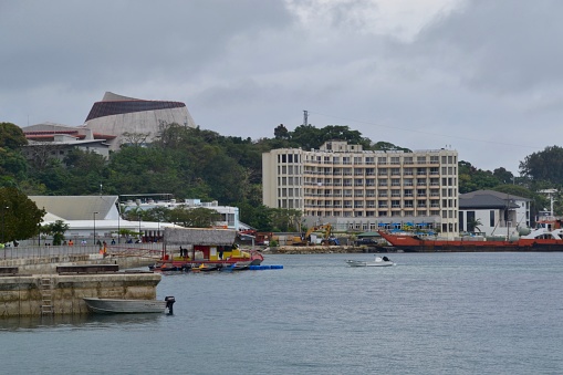 Port Vila is capital of small Pacific nation