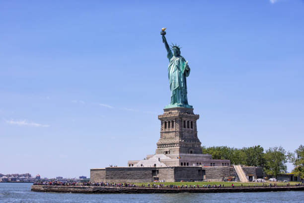 istock The Statue of Liberty viewed from a cruise ship 1432721306