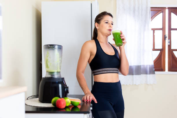 istock Healthy green juice 1432724936