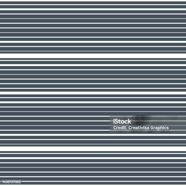 Horizontal Abstract Pattern Striped Horizontal Seamless Pattern Stock Illustration - Download Image ...