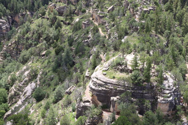 istock Native american pueblo at Walnut Canyon Arizona 1432753560