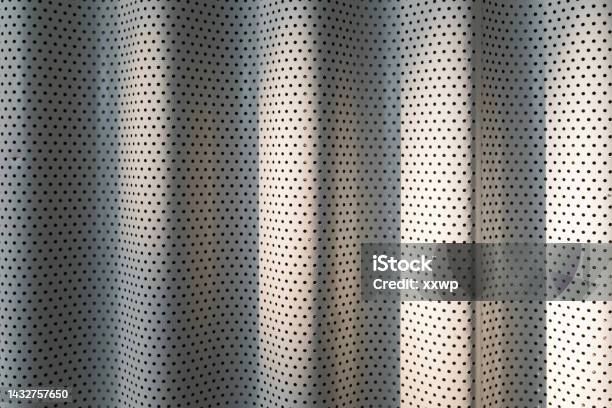 Porous Alloy Plate With Wavy Structure Stock Photo - Download Image Now - Abstract, Alloy, Backgrounds