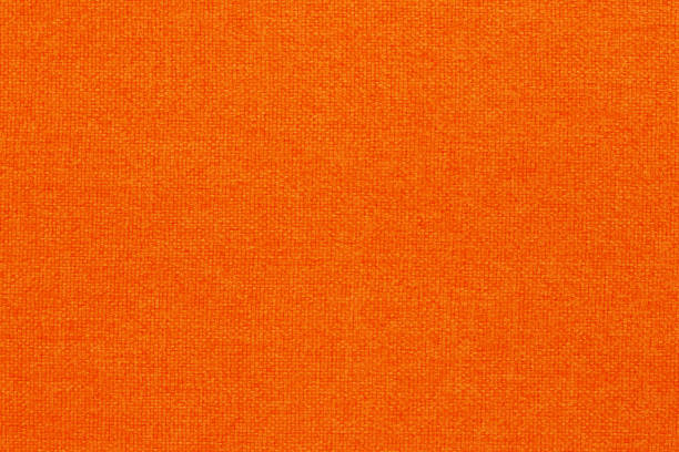 istock Orange fabric cloth texture background, seamless pattern of natural textile. 1432758537