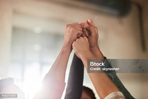 Raise Your Fists In Unity Stock Photo - Download Image Now - Human Rights, Labor Union, Unity