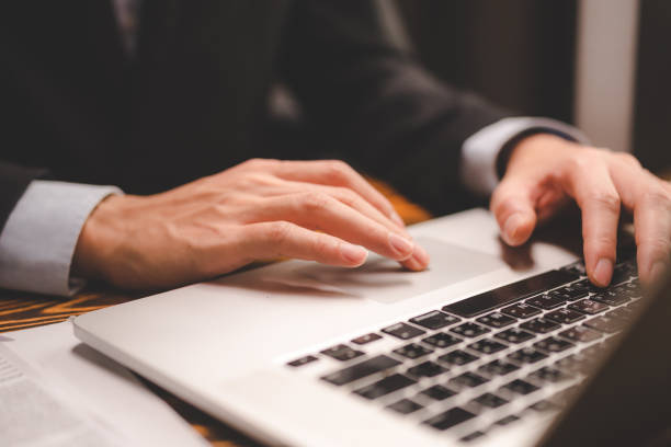 istock business person hands typing on computer keyboard closeup banner, businessman or student using laptop at home, online learning, internet marketing, working from home, office workplace freelance 1432776278