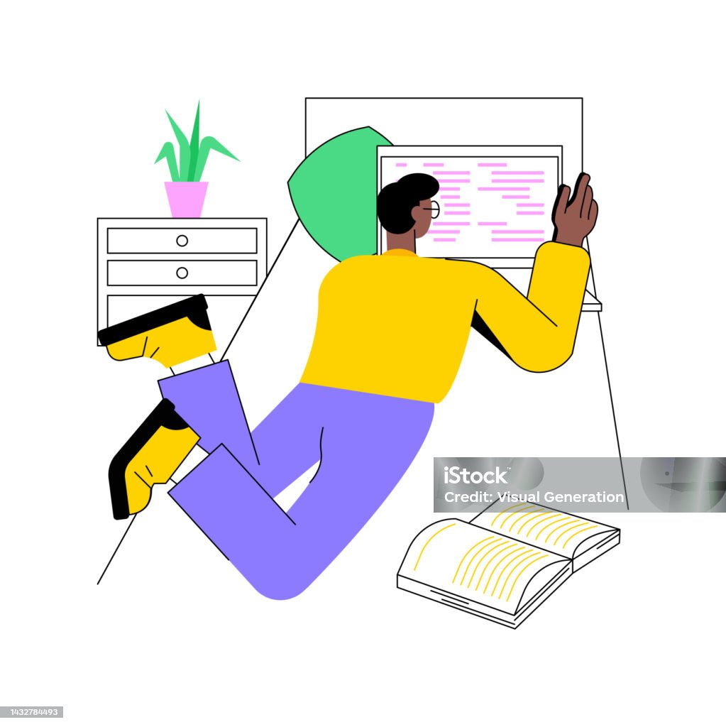 Development Course Isolated Cartoon Vector Illustrations Stock ...