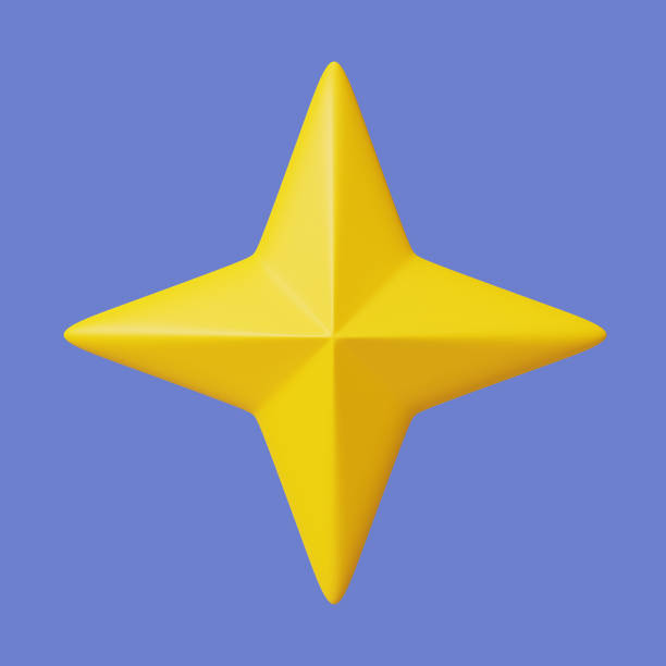istock Stylized 3D Cute Starlight Illustration. Highly Rendered Blinking Stars Illustration, Suitable for Landing Page or Mobile App Design 1432788584