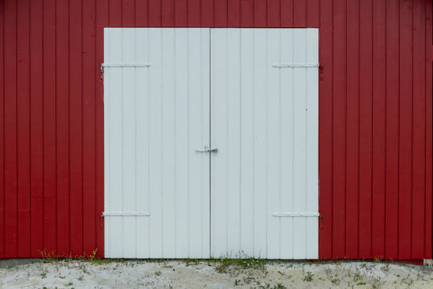 istock Old Barn Door - stock photo 1432793764