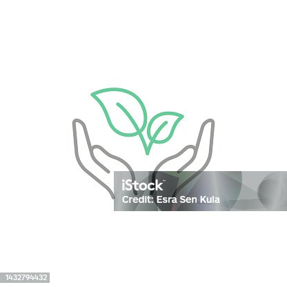 istock Save the Environment Colored Line Icon with Editable Stroke 1432794432