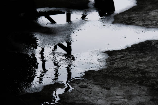 istock reflect on water and wet floor 1432795309