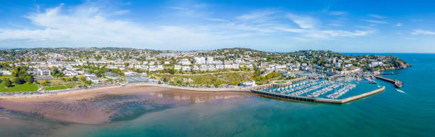 istock Aerial view of Torquay Harbour 1432799846