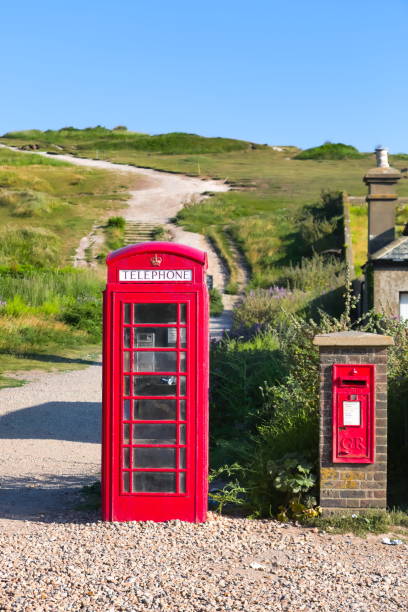 istock Iconic red English phonebooth, kiosk, model K6 1432806627