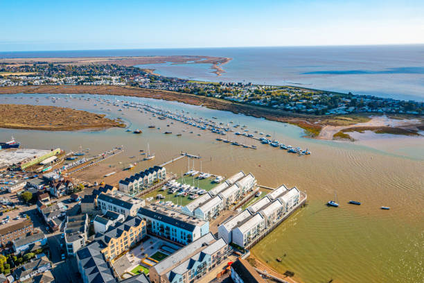 Brightlingsea Harbour, Brightlingsea Creek and Point Clear.