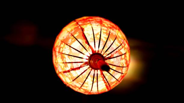 istock Moon cake festival traditional lanterns in different colors 1432808929