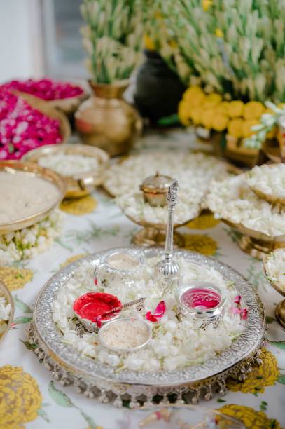 istock The Beautiful Decorations cultural program, Wedding Decorations, props, candlelight of india 1432815030