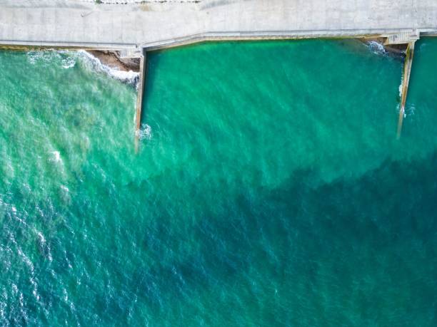 istock Drone flying over the sea and beach 1432817603