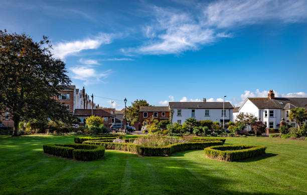 istock Manor Gardens public park in Exmouth 1432818654