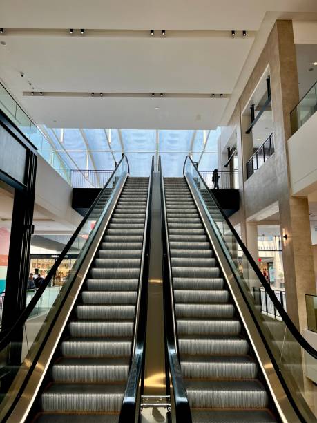 istock Shopping mall stairs modern fanc 1432818909