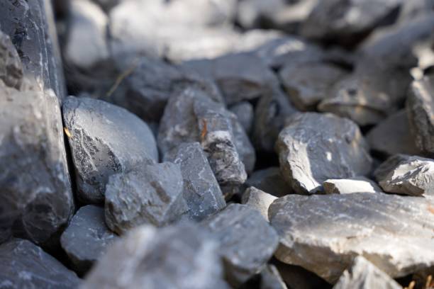 istock Selective focus shot of stones on the ground 1432821263