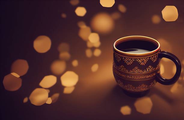 Illustrative drawing of a coffee mug