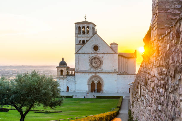 istock Magic sunset over Assisi old town in Umbria Italy 1432827454
