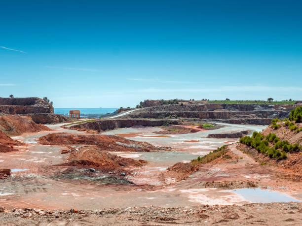 istock panoramic view of an old abandoned quarry on a sunny day 1432828063