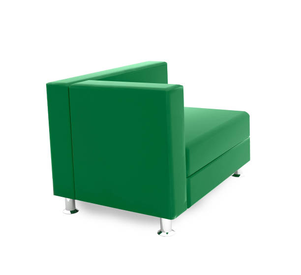 istock Big green sofa isolated included clipping path 1432829592