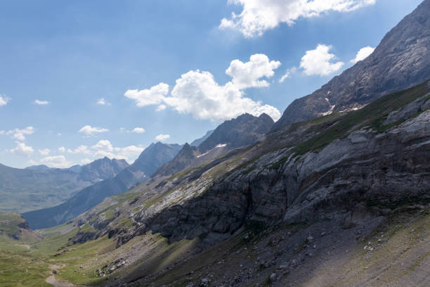 istock Mountain panorama at Port Du Boucharo in the Pyrenees 1432829935