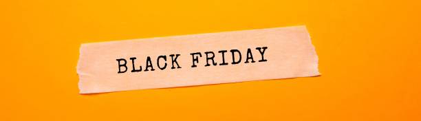 istock Close up Representation of Black Friday Concept Idea 1432831498