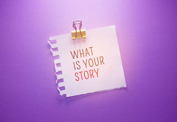istock Close up Representation of Our Story Concept Idea 1432831510