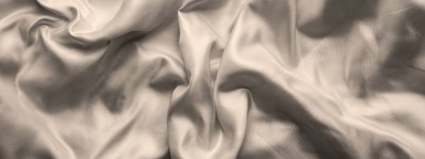 istock Close up of Satin Textured Fabric 1432833047