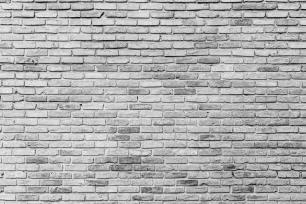 istock Closeup shot of a gray brick stone wall 1432837414
