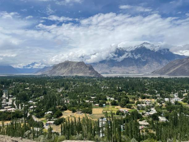 istock Aerial view of a valley 1432839750