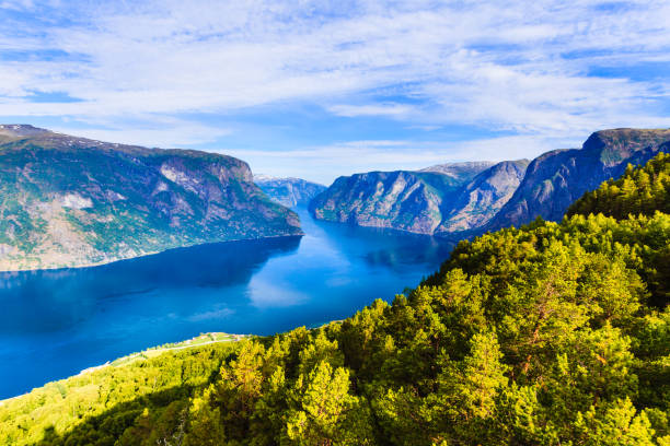 istock Fjord landscape Aurlandsfjord in Norway 1432842319