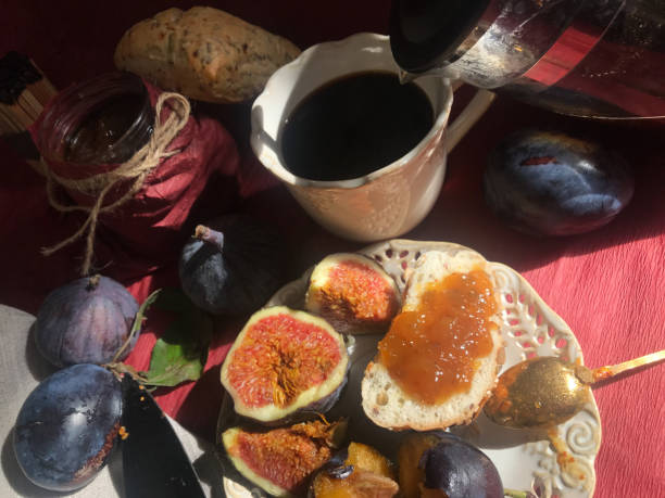 Breakfast variant with figs