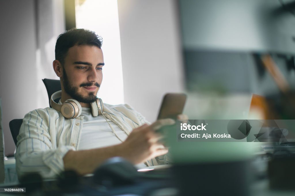 Computer Progrsm Testing Computer Programmer Testing A New Software Program Stock Photo ...