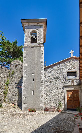 Chiesa San Gregorio Magno with bell tower, Province of Rieti