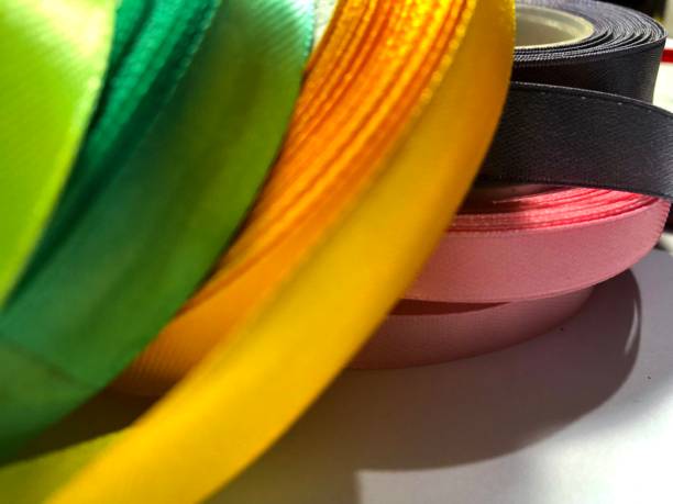 istock Set of colorful ribbon spool 1432851990