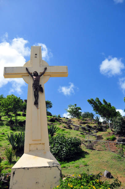 istock Calvary cross, Marigot, Saint Martin (French part) 1432861943