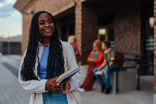 istock African American student with copy space. 1432862660