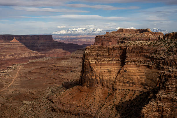istock Canyon Walls Over The Shafer Trail Road 1432863029