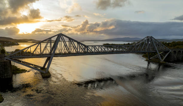 istock Connel Bridge at sunset, over Loch Etive 1432863222
