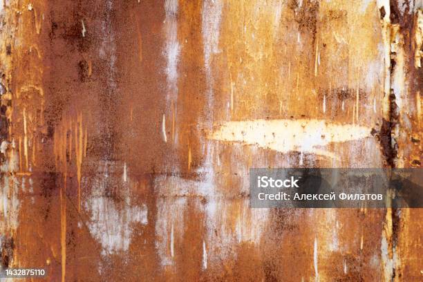Dark Metallic Rough Rust Texture Background Applicable In Modern Home Decor Stock Photo - Download Image Now