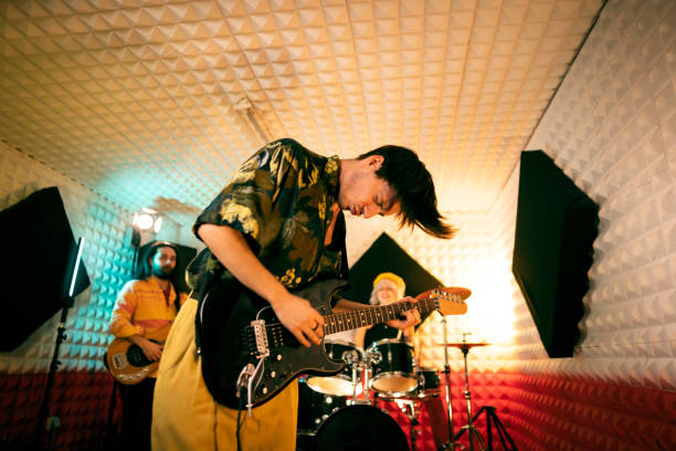 istock Band having rehearsal at the music studio 1432884085