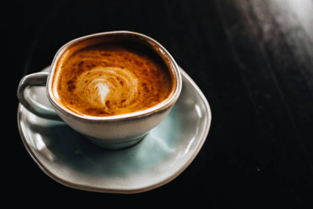 istock Fragrant cup of cappuccino with milk foam 1432889104