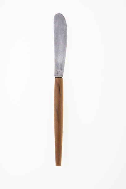 istock Butter knife isolated on white background. 1432890081