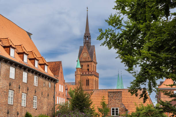 istock Cityscape Lubeck in Germany 1432892780